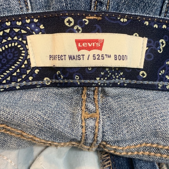 FINAL! Medium Wash Bootcut Levi’s Jeans Size 10 - Picture 4 of 4